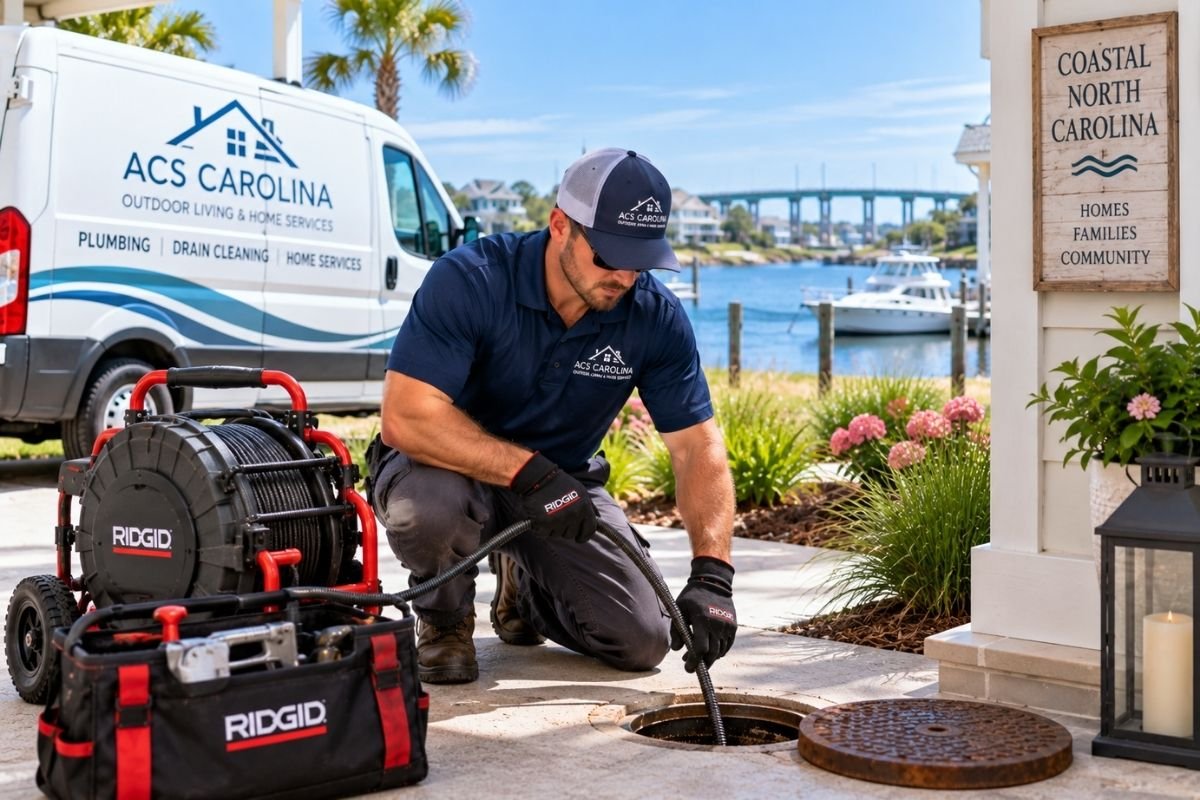 How Professional Drain Cleaning Helps Protect Coastal North Carolina Homes