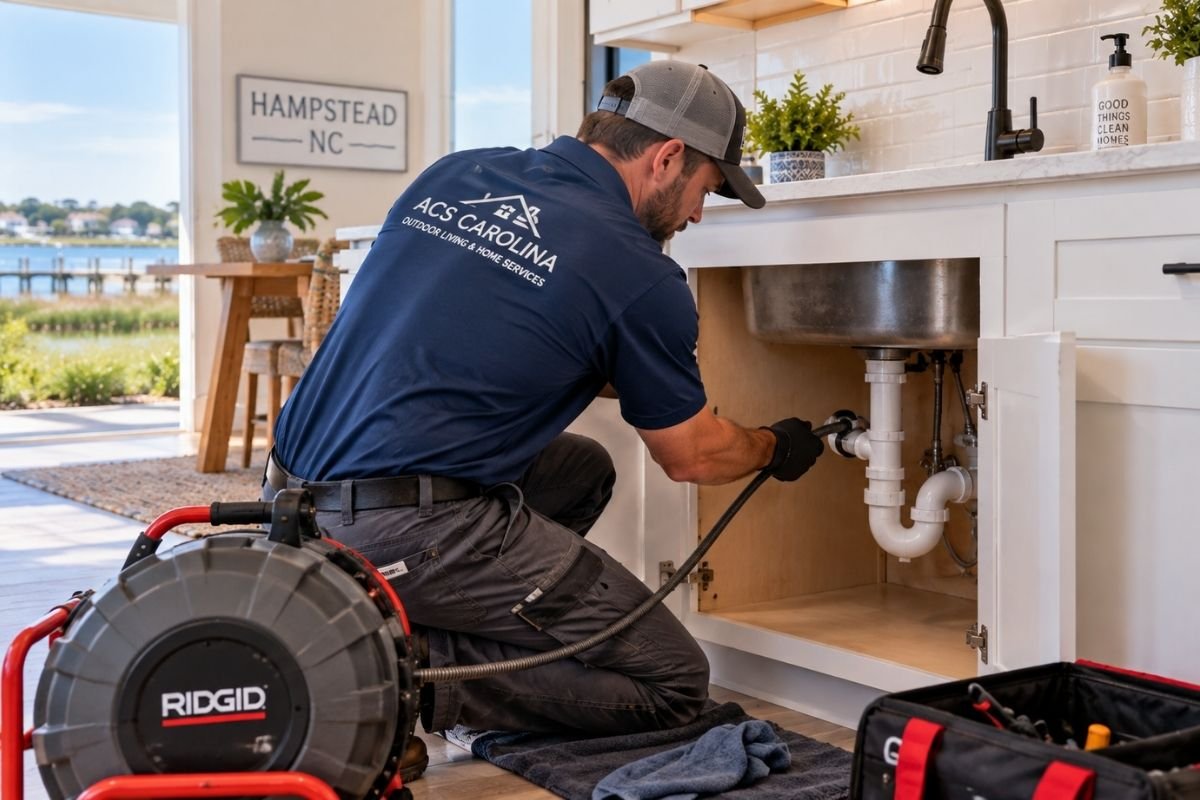Signs You Need Professional Drain Cleaning in Hampstead, NC
