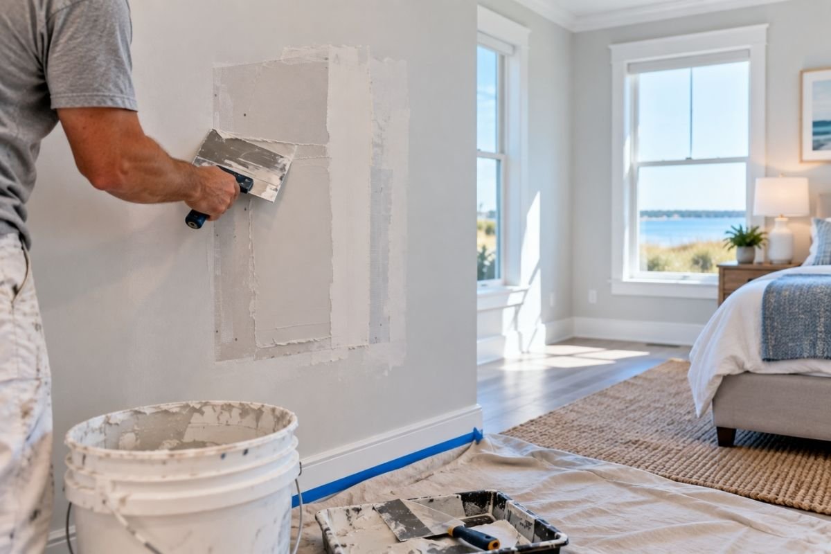 Drywall Repair and Interior Painting in Hampstead, NC