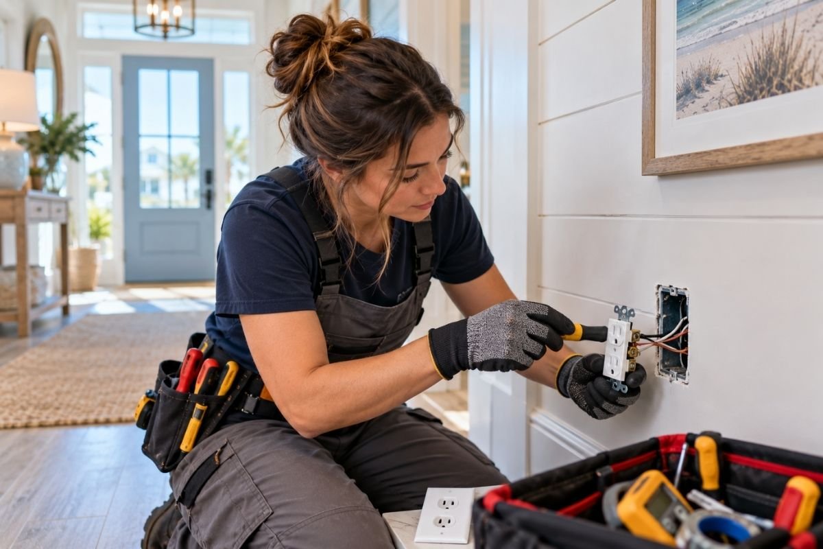 Electrical Outlet and Switch Problems in Wrightsville Beach, NC Homes