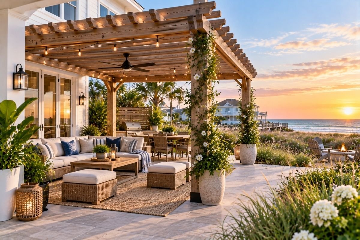 Best Pergola Ideas for Surf City, NC Coastal Backyards